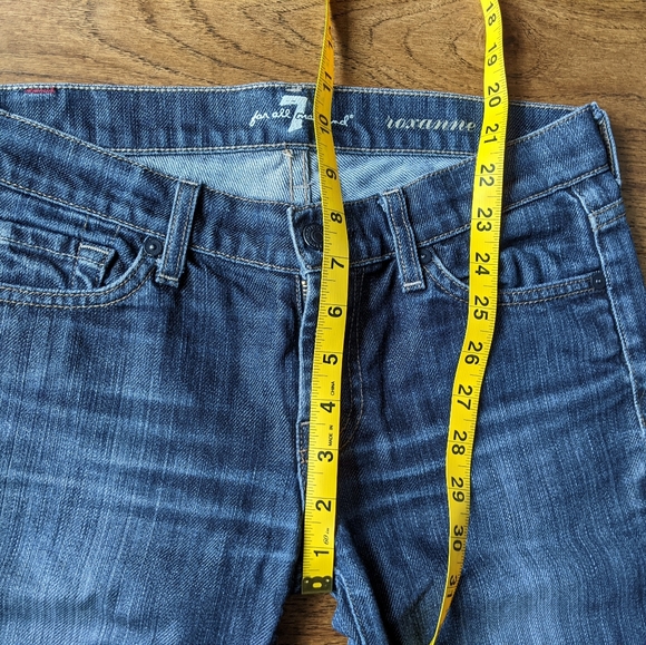 7 for all Mankind Jeans 'Roxanne' size 26 - Picture 4 of 8